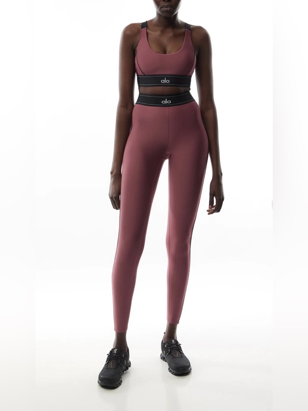 Alo Yoga Airlift High Waist Suit Up Legging in Black Size Small NWOT